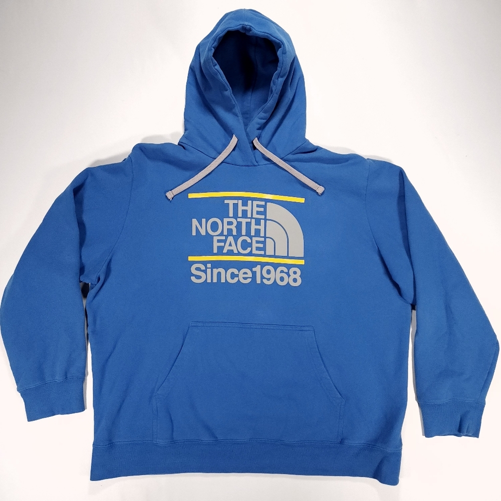 The North Face Hoodie Sweatshirt Men's Size  XXL Color Blue Good Condition!